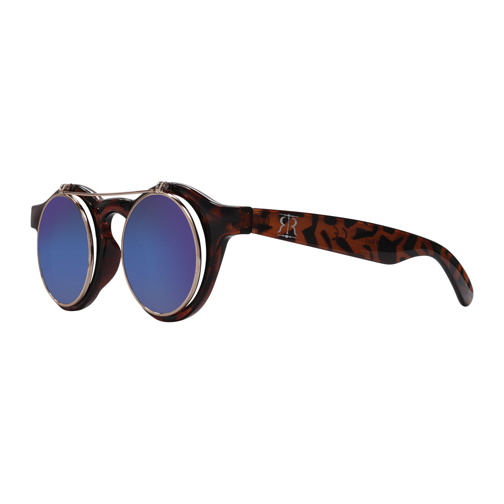 Robin Ruth leopard cha cha sunglasses in profile