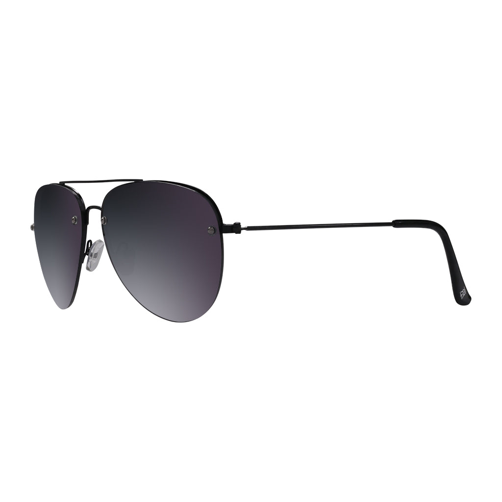 Ashers Black Sunglasses in profile