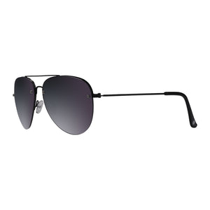 Ashers Black Sunglasses in profile