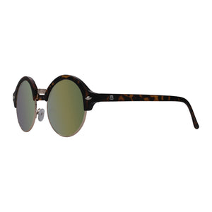 Gold Lens black frame Menta sunglasses